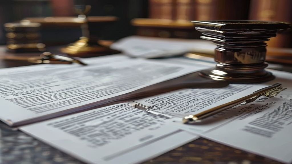 Legal documents and trademark registration intellectual property
