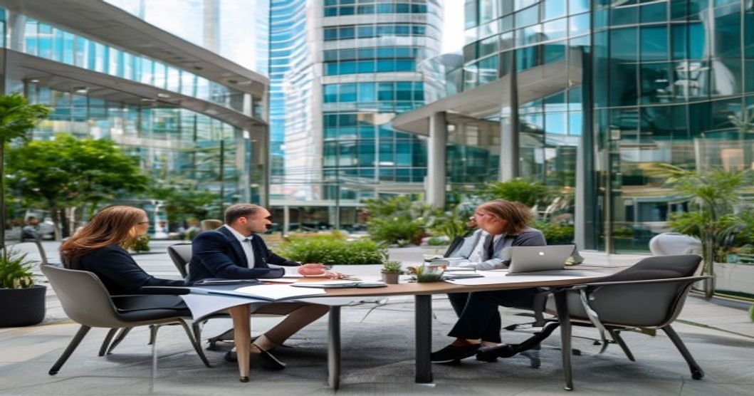 Professional business consultation at SKATT Business Park