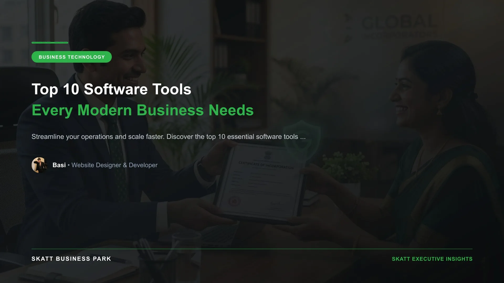 Top 10 Software Tools Every Modern Business Needs - SKATT Business Park Article 18