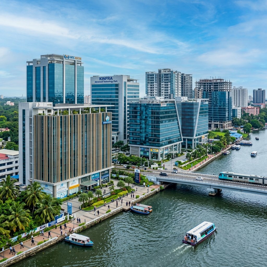 Modern architecture and business growth in Kerala